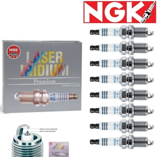 8 pcs NGK Laser Iridium Plug Spark Plugs 2008-2014 Toyota Sequoia 4.6L 5.7L V8