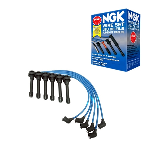 NGK Ignition Wire Set For 2000-2005 MISUBISHI ECIPSE V6-3.0L Engine