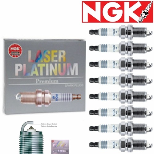 8 pcs NGK Laser Platinum Plug Spark Plugs 1994-1996 Chevrolet Caprice 4.3L V8