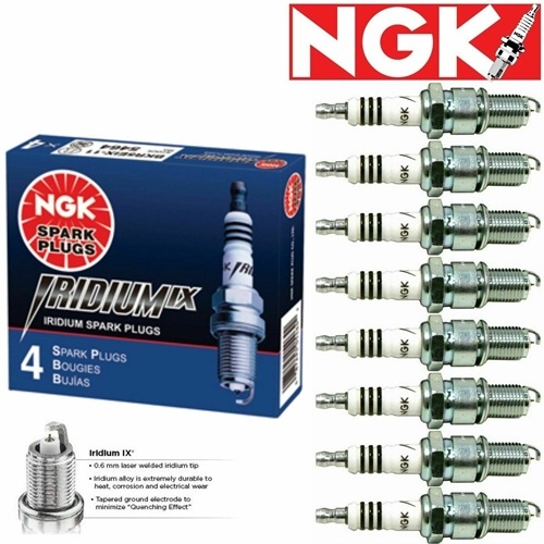 8 pcs NGK Iridium IX Plug Spark Plugs 1984-1995 Chevrolet G20 VIN 5.7L 5.0L V8