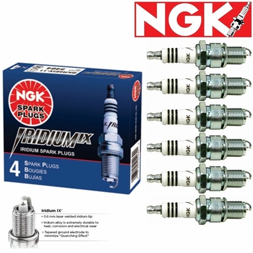 6 pcs NGK Iridium IX Plug Spark Plugs 75-80 Chevrolet C10 4.1L 4.8L L6 Kit