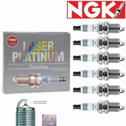 6 pcs NGK Laser Platinum Plug Spark Plugs 2008-2009 Chevrolet Equinox 3.4L V6