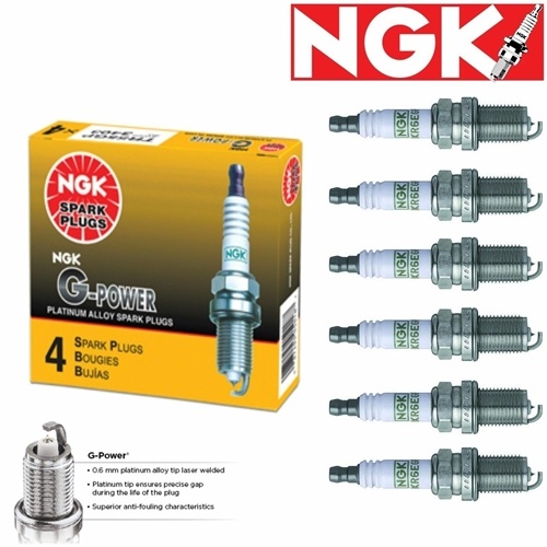 6 pcs NGK G-Power Plug Spark Plugs 1970-1982 Chevrolet K20 Suburban 4.1L 4.8L L6