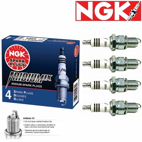 4 X NGK Iridium IX Plug Spark Plugs 1984-1986 Chevrolet Camaro 2.5L L4 Kit Set