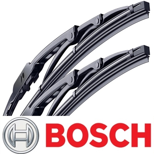 2 X Bosch Direct Connect Wiper Blades 1990 Audi 100 Left Right Set